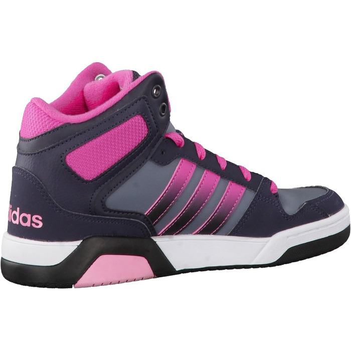 Дитячі кросівки adidas Bb9tis Mid K, 28 EU, синій, рожевий, чорний