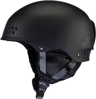 Чоловічий лижний шолом K2 PHASE PRO чорний L/XL (59-62 см) – захисний шолом для гірських лиж і сноуборду