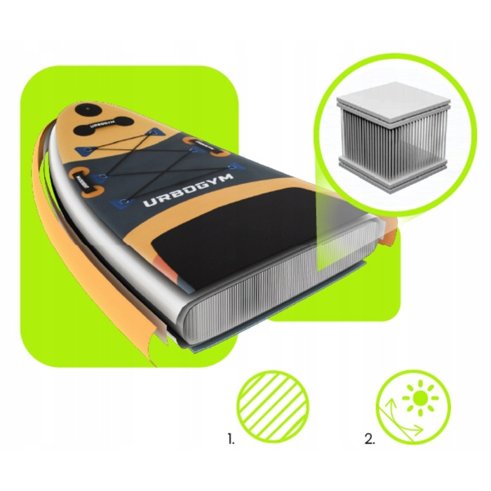 SUP-дошка Urbogym Hypercane, 350 см