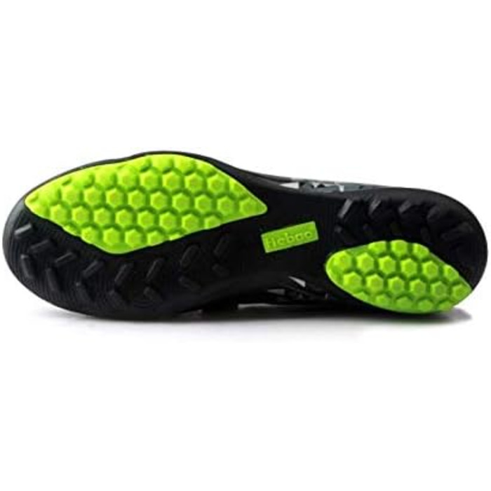 Дитячі футбольні бутси Msport – чорні, розмір 44 EU, модель Mod2 – антиковзаючі, дихаючі