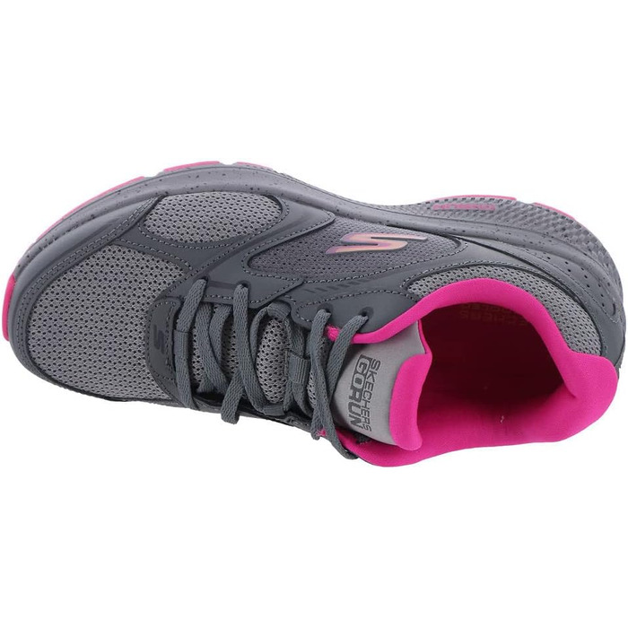 Кросівки Skechers Go Run Consistent Vivid Horizon для жінок, сірі та рожеві, розмір 38 EU, широка колодка