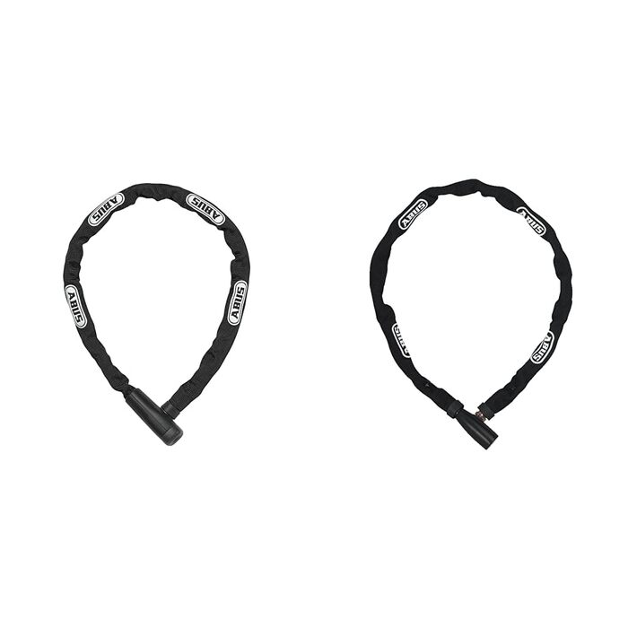 Замок для велосипеда ABUS Steel-O-Chain 5805K – сталевий ланцюговий замок, рівень безпеки 5, 75 см (чорний)