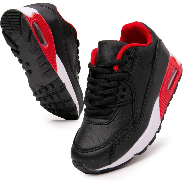 Дитячі кросівки для залу: спортивні, для хлопчиків та дівчаток, розміри 25-41 EU (26 EU, чорний 9992)