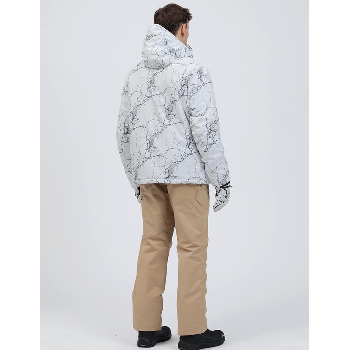 Спортивний костюм YEEFINE для чоловіків: куртка та штани, розмір L, колір хакі