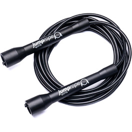 Скакалка для змагань SPEED CHAMPION (діаметр 5 мм, довжина 3.0 м, регульована) чорно-чорна