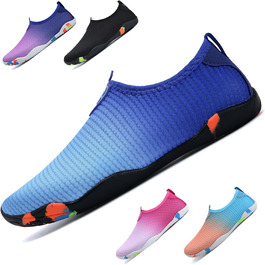 Водні шкарпетки для плавання та серфінгу WateLves: чоловічі та жіночі, швидко сохнуть, унісекс, блакитні, 38 EU