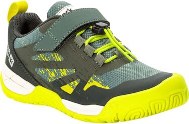 Дитячі трекінгові кросівки Jack Wolfskin Vili Action Low K (36 EU, Olive Green)