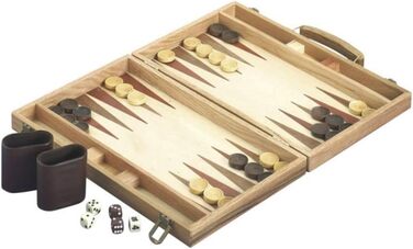 Набір для гри в нарди VEDES Natural Games, 38x26,5x5 см, FSC
