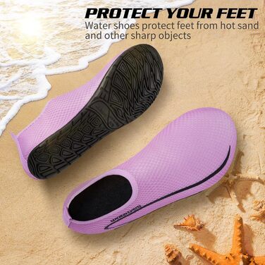 Водні черевики WateLves для плавання та відпочинку на пляжі: дихаючі, швидковисихаючі, унісекс, 34-47 EU