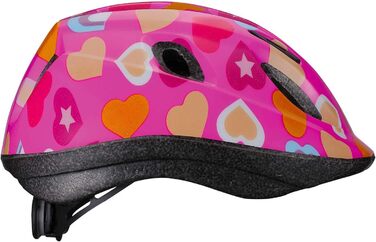 Дитячий велосипедний шолом BBB Cycling Boogy Heart для хлопчиків і дівчаток, захист для катання на велосипеді, скейтборді, самокаті, розмір M (52-56 см), унісекс