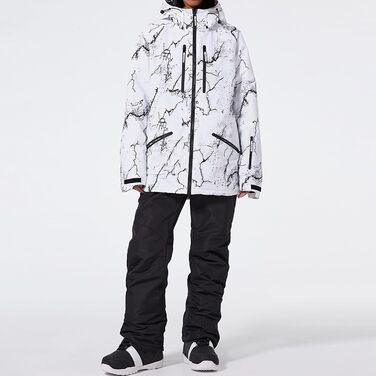 Сніговий костюм чоловічий HOUZONIY (XL, 009WT+Чорний) - комплект 2 шт.