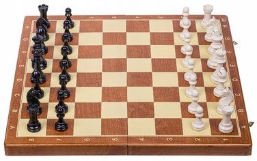 OUTLET — Шахи дерев'яні ТУРНІРНІ №6 Basic — 52 x 52 см