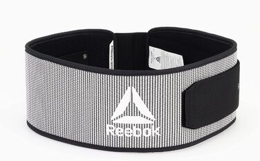 Пояс для пауерліфтингу Reebok Flexweave, розмір S (64-79 см), білий