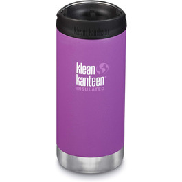 Термос пляшка Klean Kanteen TKWide 355 мл Berry Bright матова, для дорослих, універсальна, нержавіюча сталь