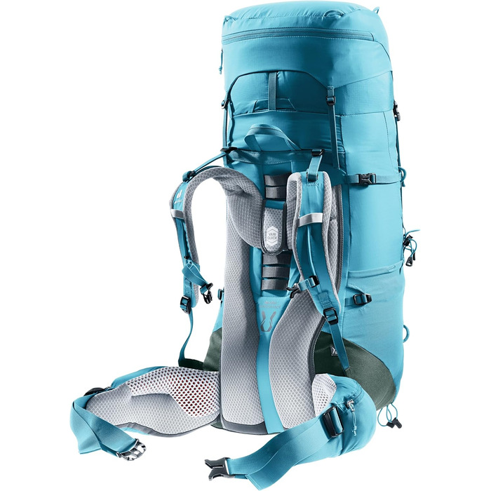 Жіночий трекінговий рюкзак Deuter Aircontact Lite 45+10 SL, легкий