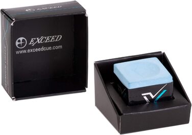 Більярдна крейда Exceed X-Chalk, синя, 1 шт.