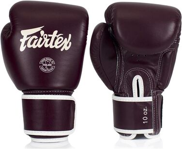 Боксерські рукавички Fairtex BGV16, шкіра, бордові, для боксу та муай тай