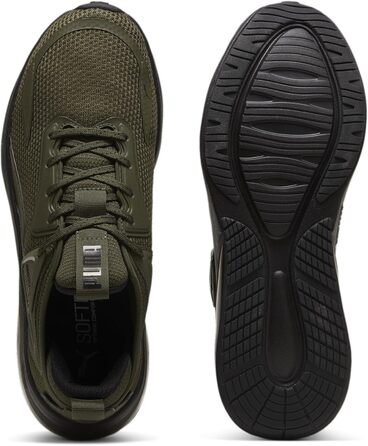 Кросівки для бігу PUMA Cell ThrillRoad - унісекс, розмір 40.5 EU, темно-оливковий/чорний Puma