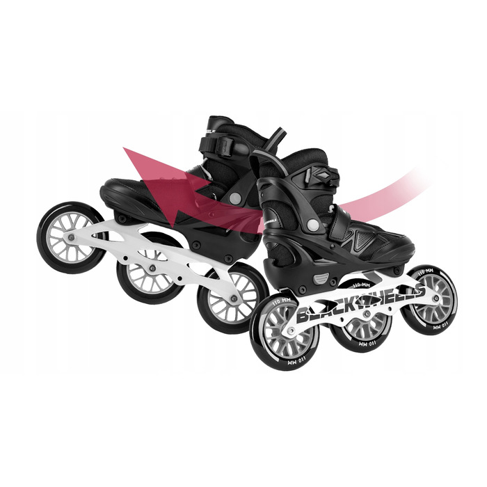 Регульовані ролики Blackwheels Dynamic, розм. 39-42