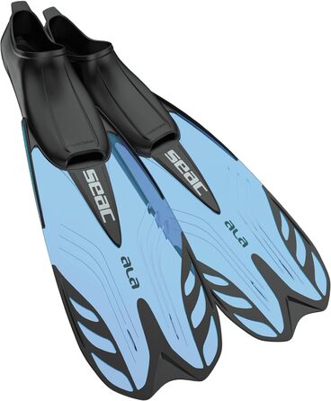 Набір для снорклінгу SEAC Tris: маска Elba, ласти ALA, трубка Tribe. Підходить для дорослих та дітей.