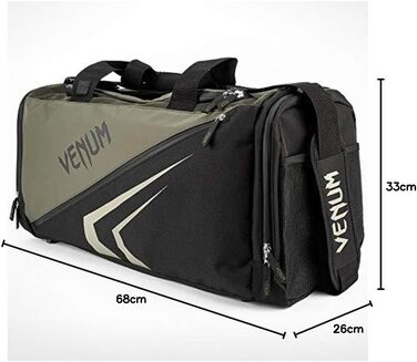 Cпортивна сумка Venum Trainer Lite Evo, унісекс, хакі/чорна, універсальний розмір