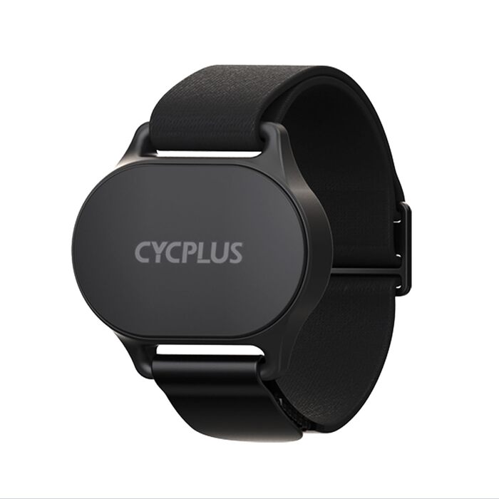 Пульсометр на браслет CYCPLUS з Bluetooth 5.1 та ANT+, LED-індикатор зон пульсу, водонепроникність IP67, для бігу, їзди на велосипеді, фітнесу та спорту (чорний)