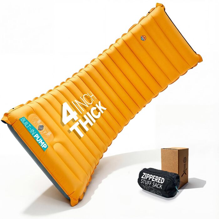ZOOOBELIVES Airlive2000-O-DE Sunny Orange Дитячий надувний басейн прямокутної форми, помаранчевий