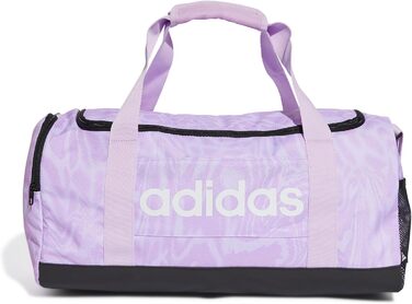 Жіноча спортивна сумка adidas Graphic, лаванда/лілак/біла, розмір S
