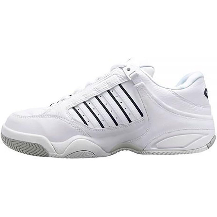 Тенісні кросівки K-Swiss Performance KS TFW DEFIER для чоловіків, білі, з синіми та червоними акцентами, розмір 41.5 EU (164)