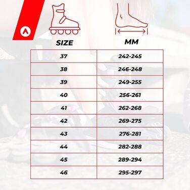 Ковзани жіночі ATTABO Bliss, 37-42 EU, регульовані, з алюмінієвою пластиною та колесами 80 мм, PU-підшипники ABEC-7