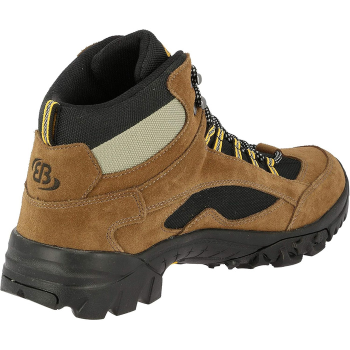 Черевики трекінгові Lico Unisex Chimney Rock, 40 EU, Колір: Коричневий, Чорний, Жовтий