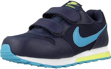 Дитячі кросівки Nike MD Runner 2 для хлопчиків, розмір 29.5 EU, кольори: пшеничний, помаранчевий, чорний, білий