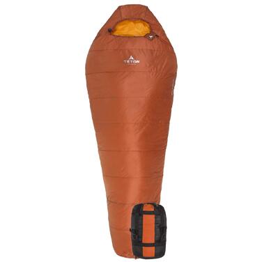 Спальник TETON Sports Altos Ultralight Mummy (помаранчевий) 84x32x17 см - легкий, компресійний мішок