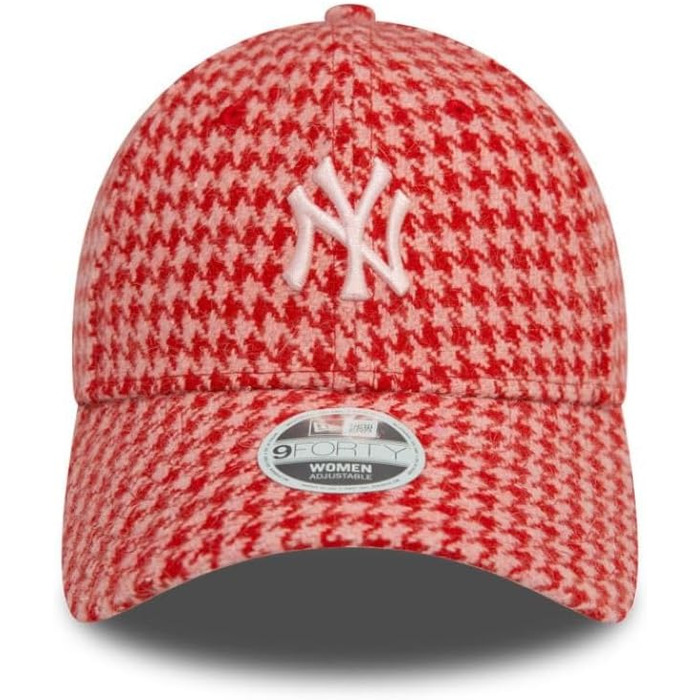Кепка New Era MLB з логотипом команди, регульована, вигнутий козирок, бейсболка, розмір універсальний (New York Yankees #36502)