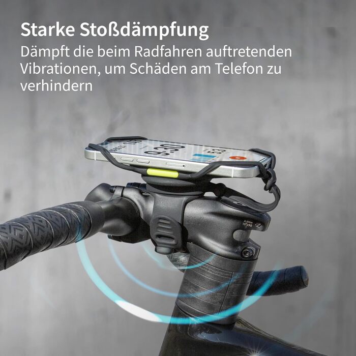 Кріплення для телефону на руку BONE Run Tie Connect Kit 2 Magnetic, сумісне з iPhone 15 Pro Max Plus 14 13 Samsung, для телефонів 4.7-7.2 дюймів, для велосипедів