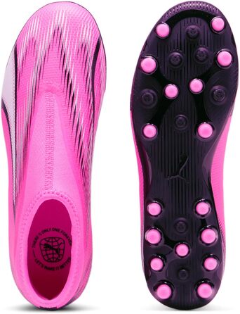 Дитячі футбольні бутси PUMA Ultra Match Ll Mg Jr 28 EU (Помаранчевий, Білий, Чорний)