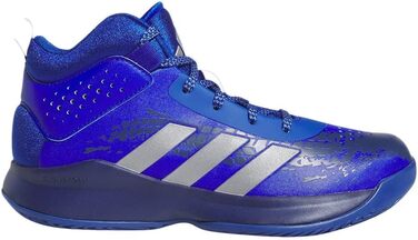 Кросівки баскетбольні adidas Cross Em Up 5 Wide для дітей та дорослих (38 EU, Team Royal Blue Silver Met Victory Blue)