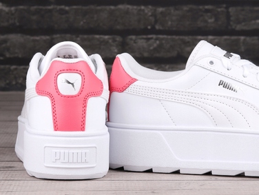 Жіночі спортивні кросівки Puma на платформі, шкіряні, розмір 39