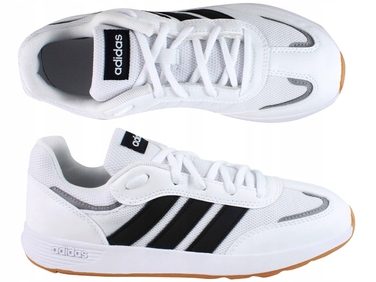 Кросівки Adidas Tensaur Switch Білі на шнурівці, JQ4781, р. 39 1/3