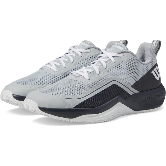 Тенісні кросівки Wilson Rush Pro Lite WRS333180 Weiss 43 1/3 EU Сірі - Легкі та дихаючі