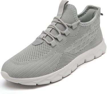 Чоловічі кросівки для бігу та фітнесу сірого кольору, розмір 40 EU