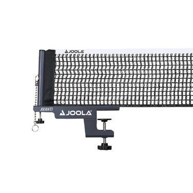 Сітка для настільного тенісу JOOLA Avanti – регульована висота, металева сітка, швидкий монтаж, темно-сірий колір