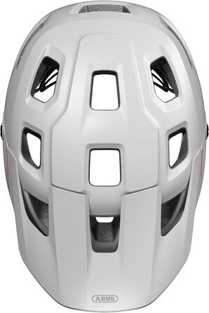 Велошолом ABUS MoDrop MIPS для MTB, білий, розмір M (54-58 см), захист від ударів, універсальний