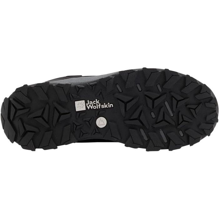 Черевики трекінгові Jack Wolfskin Vojo Tour Texapore Low для дітей, 39 EU, Phantom