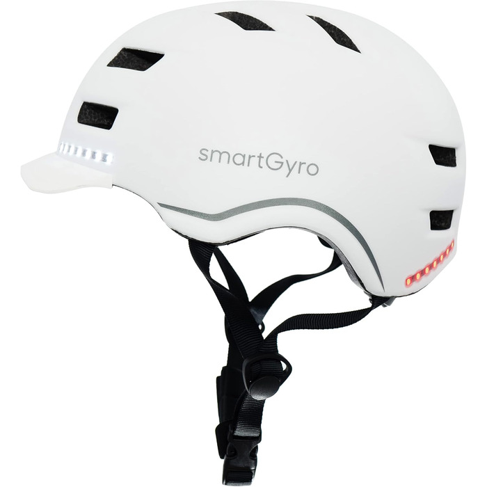 Розумний велосипедний шолом SMARTGYRO з LED-підсвічуванням