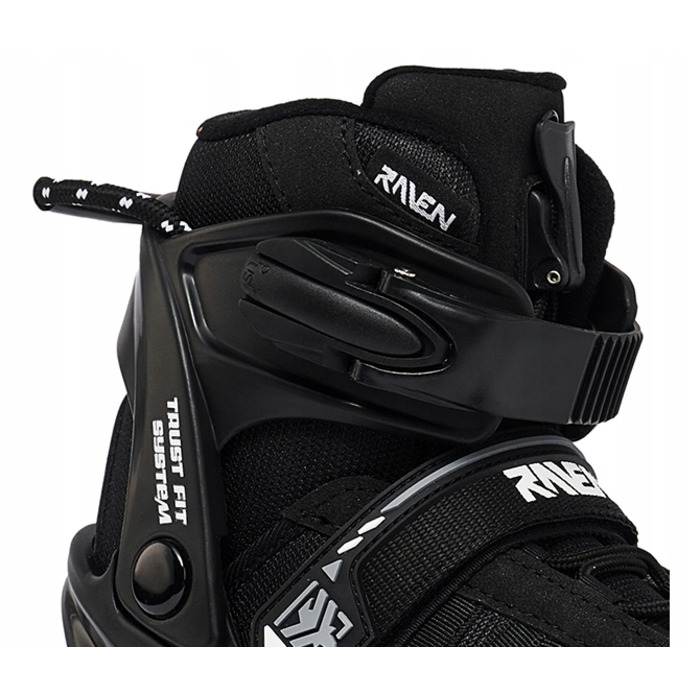Регульовані ролики RAVEN Profession PLUS Black, 35-39, швидка шнурівка