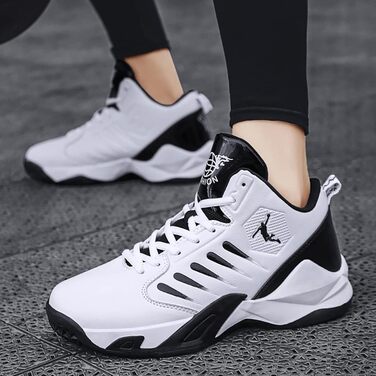 Кросівки баскетбольні чоловічі/жіночі, спортивні, для ходьби, легкі, білі. Зносостійкі, з антиковзкою підошвою, розмір 38 EU