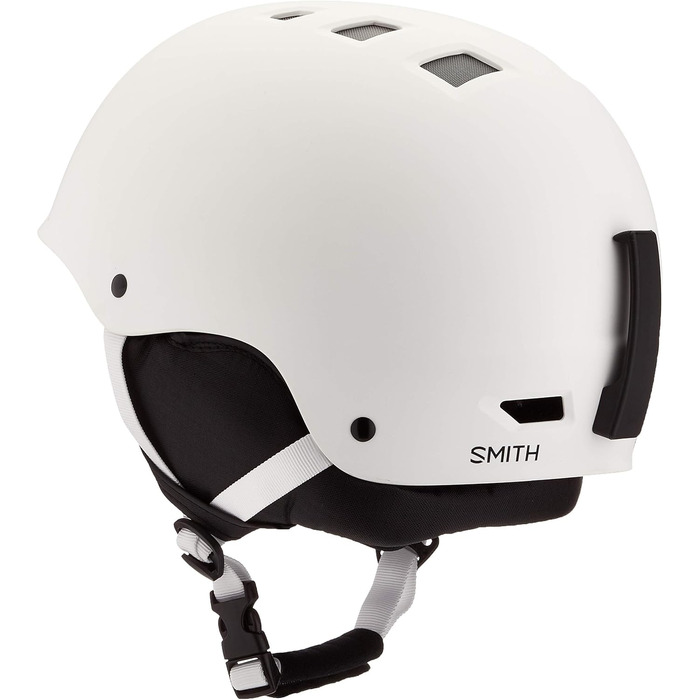 SMITH чоловічий лижний шолом Holt, білий матовий/чорний, XL (63-67 см)