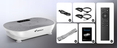 Віброплатформа Merach MR-2533B1, 150 Вт