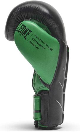 Боксерські рукавички LEONE 1947 Revo Performance 14oz чорні
